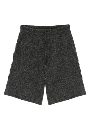 Comme Des Garçons Shirt wool shorts - Grey