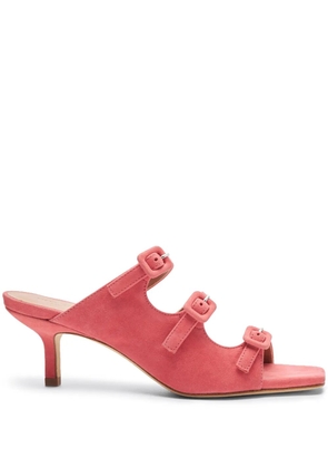 Scarosso Manuela 60mm suede sandals - Pink