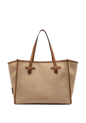 MARCELLA CLUB knot-detail tote bag - Neutrals