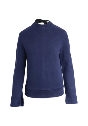 JOSEPH tie-detail sweatshirt - Blue