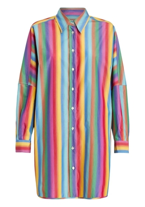 ETRO cotton stripe-pattern shirt - Pink