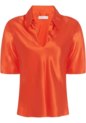 Rosetta Getty Bias polo top - Orange