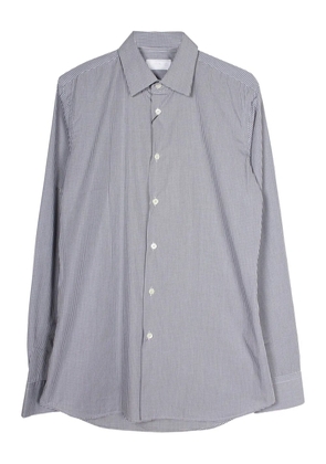 Prada Pre-Owned checked long-sleeve shirt - Grey