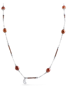 Charriol pre-owned pearl-embellished necklace - Silver