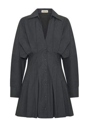 Nicholas Fabienne pleated mini dress - Grey