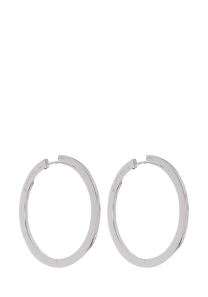Cadar 18kt white gold hoop earrings - Silver
