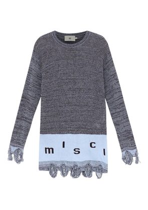 MISCI fringed sweater - Grey