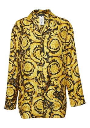 Versace Pre-Owned Barocco print silk shirt - Yellow