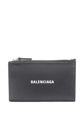 Balenciaga Pre-Owned 2020s logo card holder - Black
