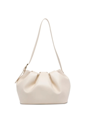 Themoirè Athena gathered shoulder bag - Neutrals