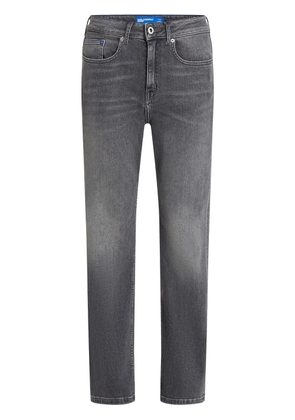 Karl Lagerfeld Jeans high-rise straight-leg jeans - Grey