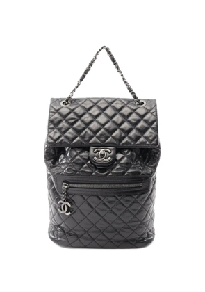 CHANEL Pre-Owned 2015-2016 matelasse backpack - Black