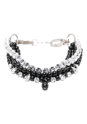 Atu Body Couture beaded crystal necklace - Black