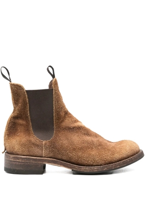 Shoto suede Chelsea boots - Brown