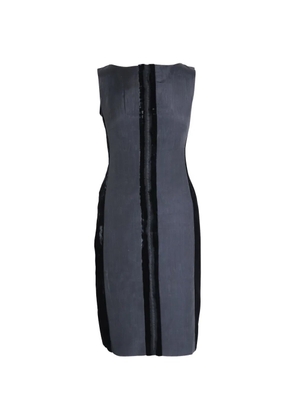 Alberta Ferretti Vintage sleeveless sheath dress - Grey