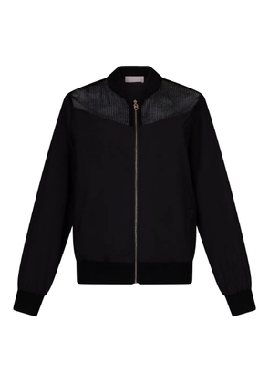 LIU JO mesh-detail sweatshirt - Black