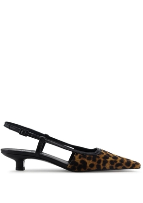 Notabene 35mm Elena slingback pumps - Black
