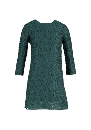 Nina Ricci Pre-Owned long-sleeve mini dress - Green