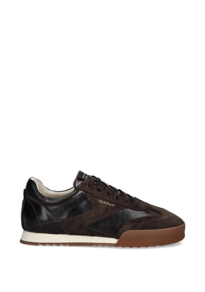 Gant Baylle suede panelled sneakers - Brown