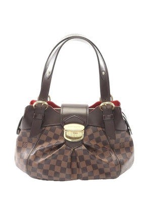 Louis Vuitton Pre-Owned 2010 Damier Ebene Sistina PM handbag - Brown