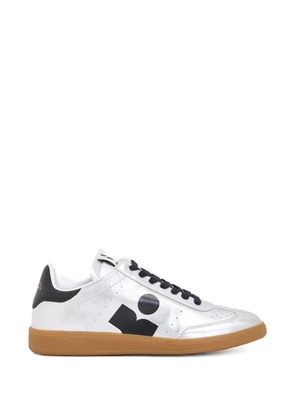 ISABEL MARANT Kaycee lace-up sneakers - Silver