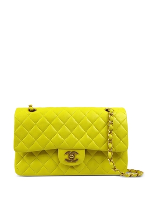 CHANEL Pre-Owned 2000 medium Double Flap shoulder bag - Yellow