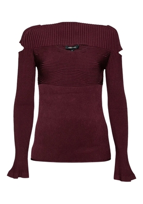 Cushnie ribbed top - Brown