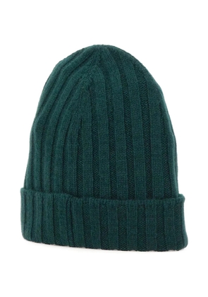 Gran Sasso ribbed beanie hat - Green