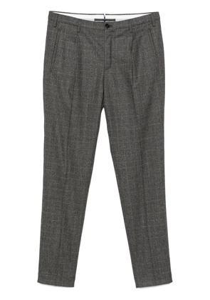 Incotex checked trousers - Grey
