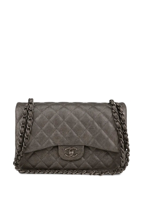 CHANEL Pre-Owned Timeless Jumbo shoulder bag - Grey