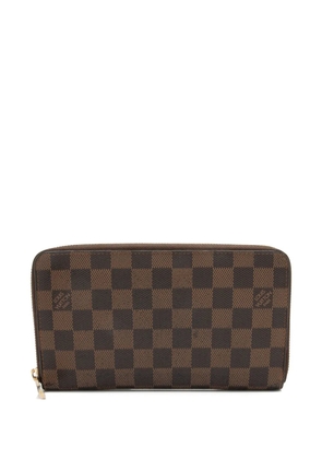 Louis Vuitton Pre-Owned 2009 Damier Ebene Zippy wallet - Brown