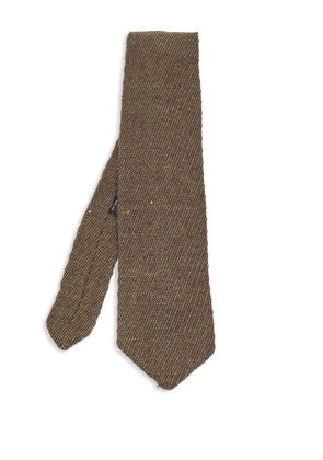 Giorgio Armani Pre-Owned wool tie - Brown