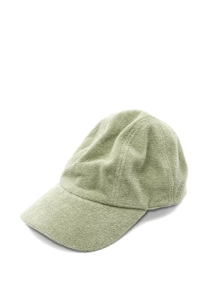 Hermès Pre-Owned 10s Davis logo-patch baseball cap - Green