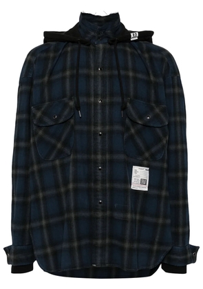 Maison MIHARA YASUHIRO long sleeves shirt - Blue