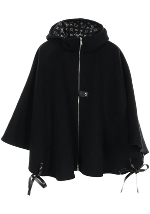 Louis Vuitton Pre-Owned 2010s hooded cape - Black