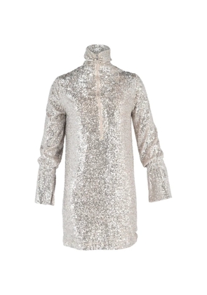 Zadig&Voltaire sequined long-sleeves dress - Silver
