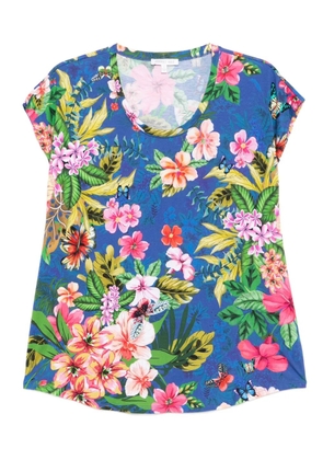 Johnny Was The Bobbie crop set - Blue