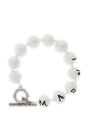 Marni beaded toggle bracelet - Silver