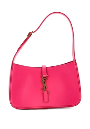 Saint Laurent Pre-Owned Le 5 a 7 Leather Small hobo bag - Pink