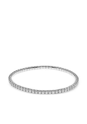 Jewels Aficionado 18K white gold diamond bracelet - Silver
