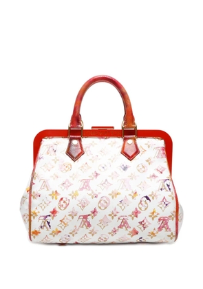 Louis Vuitton Pre-Owned x Richard Prince Karung 2006 Speedy 30 monogram watercolor handbag - White
