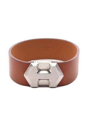 Hermès Pre-Owned Super H bangle bracelet - Brown