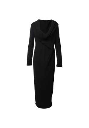 Rm By Roland Mouret Draped lace back detail dress - Black
