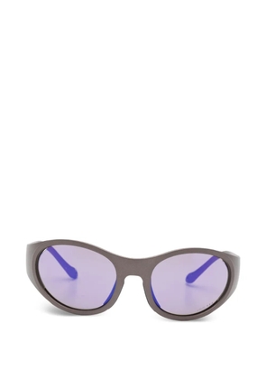 Alba Optics Anvma oval-frame sunglasses - Grey