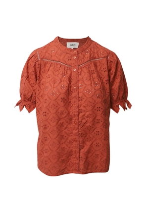 Ba&Sh eyelet button blouse - Orange