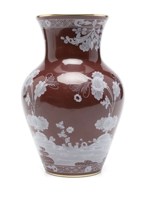 GINORI 1735 Ming vase (25cm x 16cm) - Brown