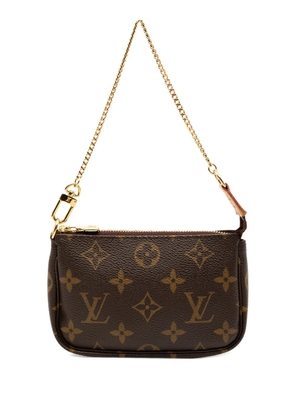 Louis Vuitton Pre-Owned 2008 Monogram Mini Pochette Accessoires handbag - Brown