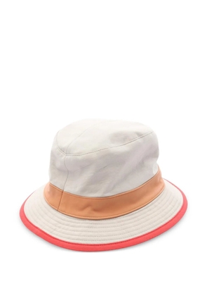 Hermès Pre-Owned 2000s cotton bucket hat - Neutrals