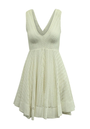 SANDRO eyelet lace dress - White