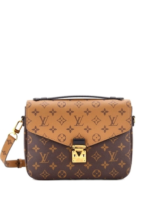 Louis Vuitton Pre-Owned Pochette Metis Reverse Monogram Canvas crossbody bag - Brown